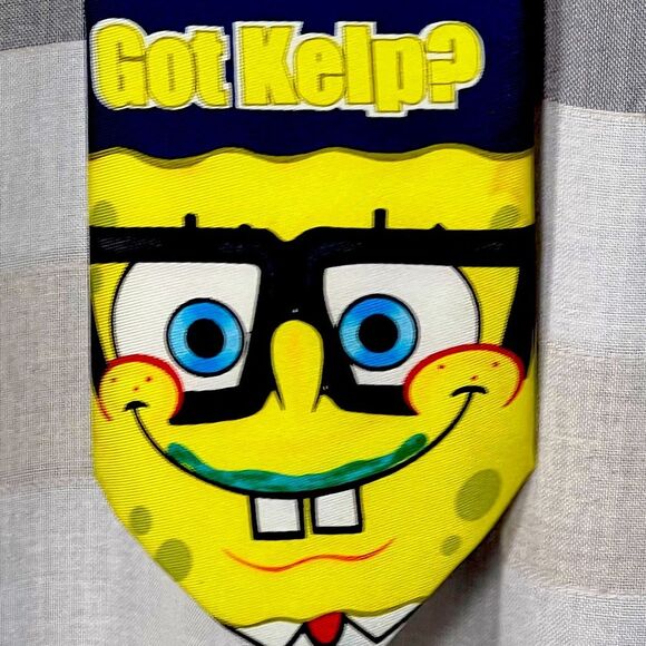 SpongeBob Square Pants tie Got Kelp - Picture 1 of 4